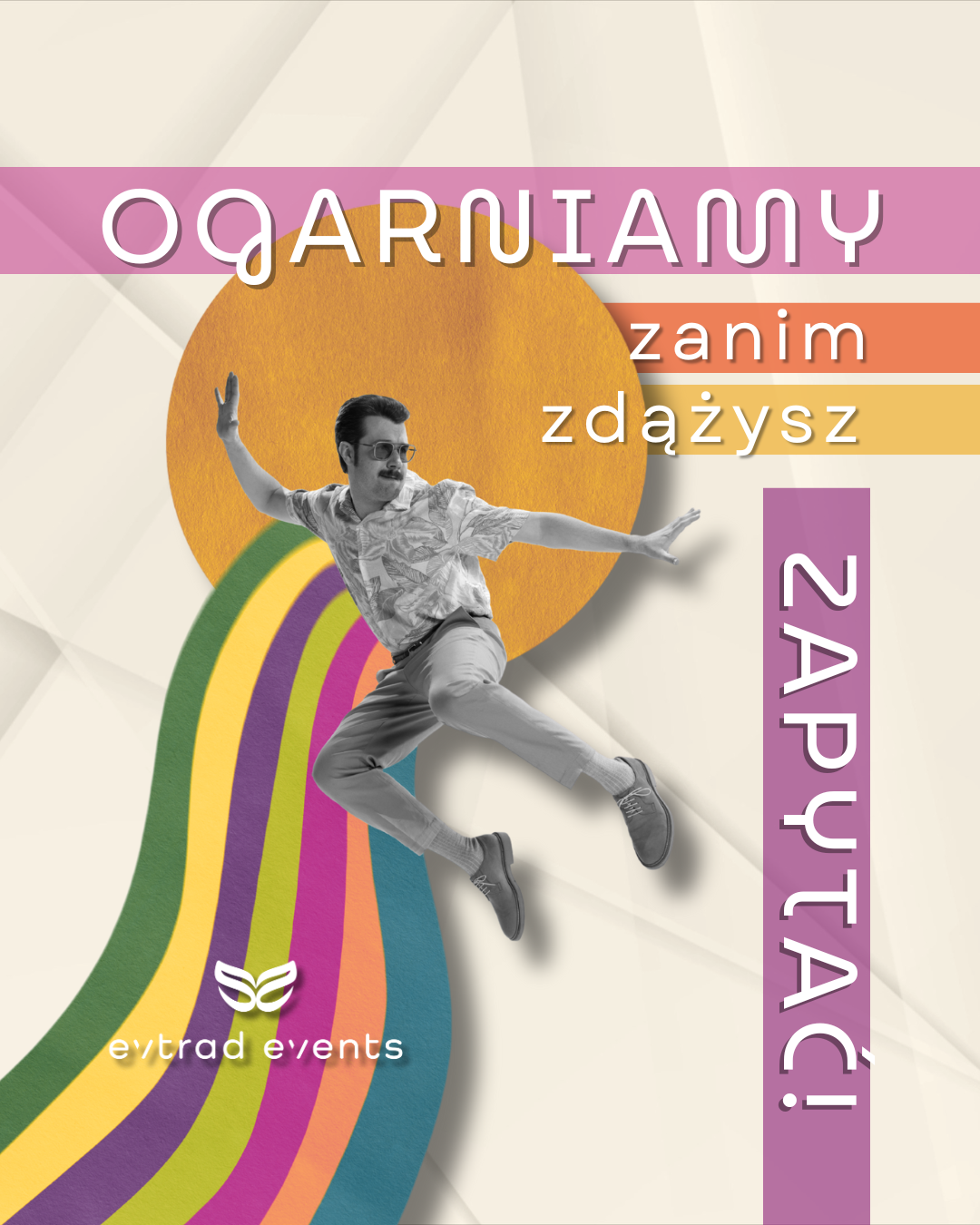 Grafika na Social Media agencji eventowej