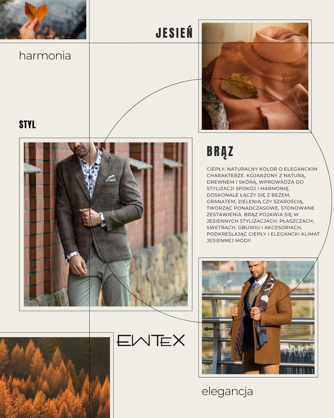 Grafika na social media wykonana dla polskiej marki odzieży męskiej